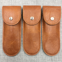 Étui de ceinture en cuir de haute qualité pour couteau pliant, outil, lampe de poche, pour la chasse, le camping et les activités de plein air