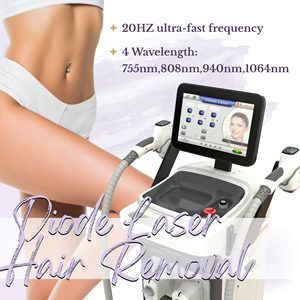 For Nubway <strong>Laser</strong> 4 Diodes 3000W Power 808nm Wave Diodo 755/808/1064 Ice <strong>Laser</strong> Depilation for Hair Removal Beauty Machine - Product Image 5