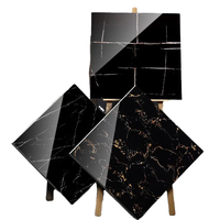 Nouvelles dalles de sol en porcelaine brillante 600x600, carreaux de sol en céramique émaillée effet marbre de luxe pour salon, 60x60
