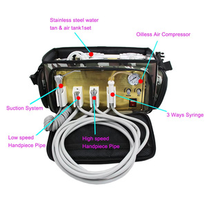 Draagbare Lichtgewicht Tandheelkundige Behandeling Machine Elektrische Turbine Polijsten Schuren Functies Eenvoudige Tandheelkundige Eenheid Ce Gecertificeerd - Product Image 2