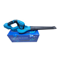 Souffleur de feuilles sans fil Souffleur de feuilles à piles 21V pour l'entretien de la pelouse avec chargeur rapide