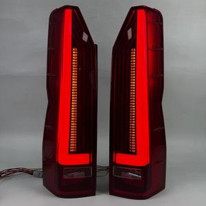 For 2019-2022 Hiace 300 Modified <b>Red</b> <b>LED</b> Tail <b>Lights</b> With and Sequential Turn Signals 19-22 <b>LED</b> Tail <b>Lights</b> Enhance Visibility a - Product Image 2