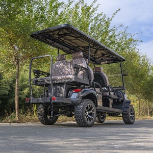 Carrito de Golf Certificado CE de 4 Tiempos, Buggy Turístico de 5-6 Asientos con Autonomía de 48v y 30 km - Product Image 4
