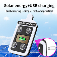 Lampe solaire LED néon d'ambiance pour voiture, rechargeable par USB, alimentée par énergie solaire, lampe biberon, décoration de fenêtre