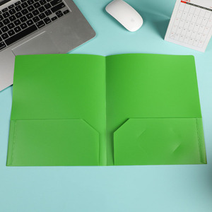 2025 thư Kích thước trình bày đôi Pocket thư mục A4 A5 A6 giấy PVC Bìa Tạp Chí kế hoạch PP tùy chỉnh nhựa thư mục tập tin - Product Image 5