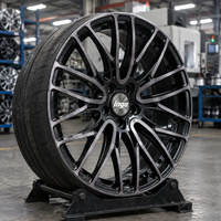 Jantes forgées RUJ RAYS 2X10BD BLACK CLEAR EDITION, jantes en alliage 18-21 pouces 5x114.3 5x120 pour BMW E92 F30 Audi A4 A5 Mercedes Classe C