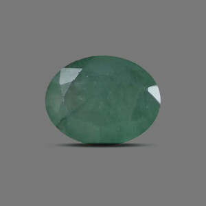 Pierre précieuse verte naturelle émeraude de 7,26 carats, certifiée Panna, qualité export, haute qualité, pour bague, pendentif, bijoux - Product Image 2