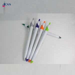 Venta al por mayor bolígrafo de plástico más barato promoción publicidad bolígrafos delgados con empuje abierto en el precio bajo - Product Image 5