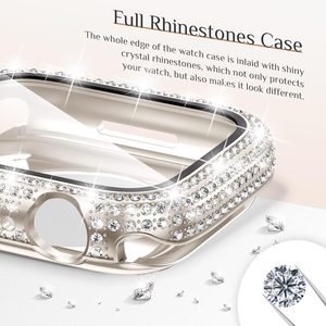 Custodia Protettiva WOHEFU per Smartwatch con Protezione Schermo HD Impermeabile e Brillante per <span class=keywords><strong>Apple</strong></span> <span class=keywords><strong>Watch</strong></span> Serie 6/5/4 SE 3/2/1 - Product Image 3