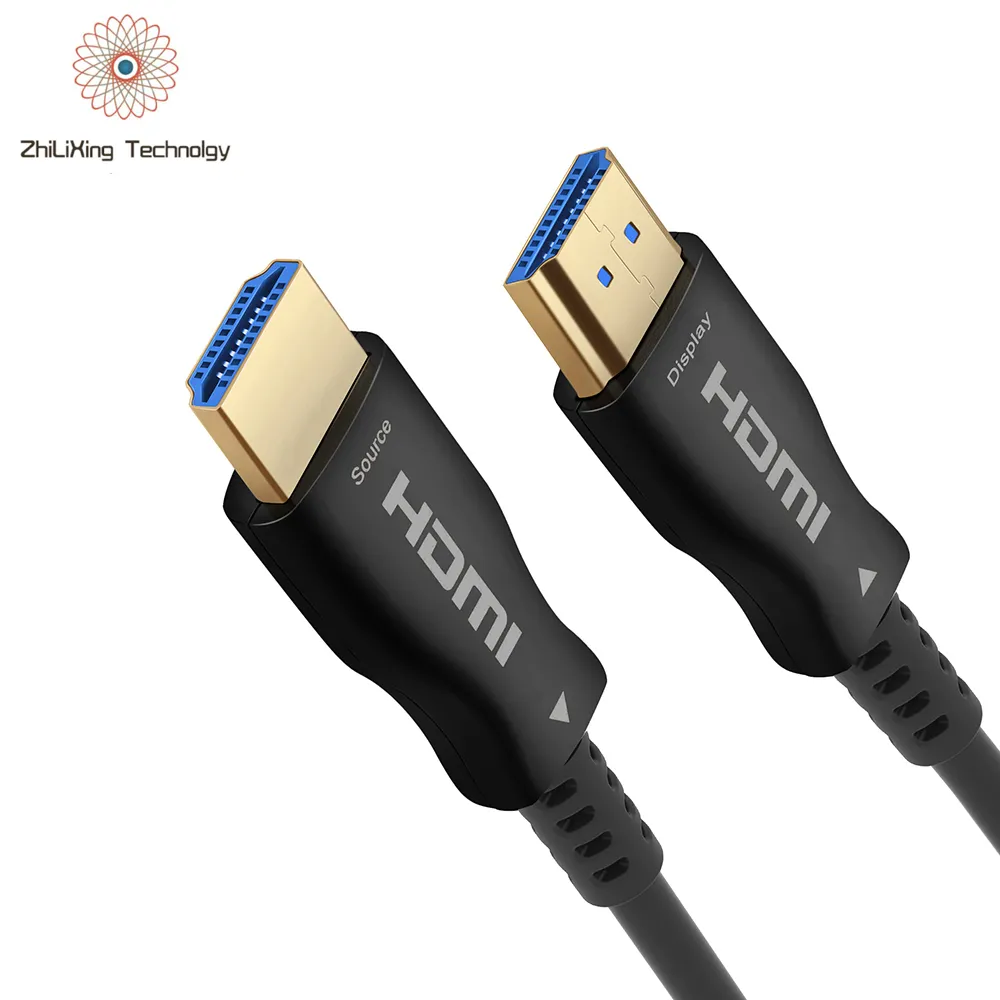 HOT SELLING 5m 10m 15m 20m 25m 50m 100m 1080p 4k 8k hdmi cable 2.0 HDMI 2.1 fiber Cable 3D for TV PC