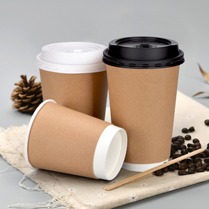 In magazzino personalizzato da portare via usa e getta di grandi <span class=keywords><strong>dimensioni</strong></span> 12oz 16oz 22oz 32oz 44oz bevande fredde <span class=keywords><strong>caffè</strong></span> Soda tazze a doppio strato con logo - Product Image 1