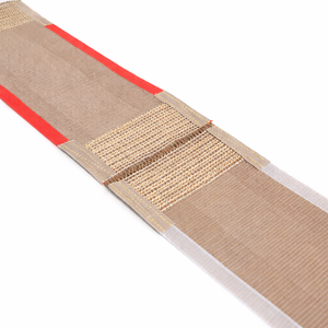 Aangepaste Fabrieksprijs 2*2.5Mm 4*4Mm Rastergrootte Ptfe Food Grade Ptfe Open Mesh Glasvezel Riem Met Bull Neusverbinding - Product Image 6