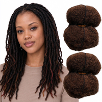 Cheveux humains en vrac Remy Afro Kinky Curly en gros, 100 % naturels pour dreadlocks et tresses, peuvent être décolorés et teints