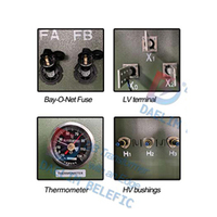 Transformateur triphasé monté sur socle de 1000 kVA 11 kV/400 V pour usage industriel et commercial