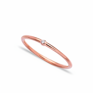 มินิมอลผอมเงาเพทายแหวนขายส่งตุรกี Handcrafted 925เครื่องประดับเงินสเตอร์ลิง - Product Image 2
