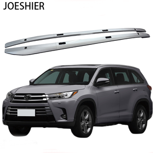 Portaequipajes de techo JOESHIER para Toyota Highlander 2015-2021, barras laterales de aluminio para rieles de techo, 4x4, venta al por mayor - Product Image 1