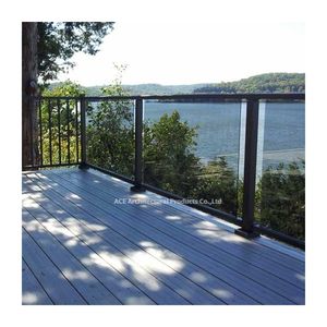 <span class=keywords><strong>Barandilla</strong></span> de Aluminio y Vidrio de Diseño Simple y Económico para Balcón/<span class=keywords><strong>Barandilla</strong></span> de Escalera - Product Image 5