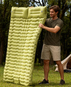 Colchón Inflable Portátil de TPU para <span class=keywords><strong>Camping</strong></span>, Resistente a la Humedad, Cama Inflable de Doble Uso, Colchoneta Inflable Súper Compuesta para <span class=keywords><strong>Camping</strong></span> - Product Image 4