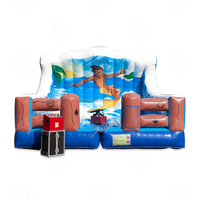 Simulateur de surf mécanique gonflable d'extérieur, tapis de surf gonflable personnalisé, planche de surf mécanique gonflable