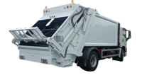 Camion à ordures compacteur Isuzu neuf, personnalisation disponible, best-seller du fabricant.