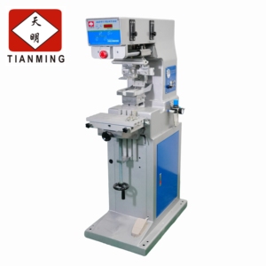 Semi-automatic Single <b>Color</b> Pad Printing Machine for <b>Paper</b> Label Tube Use Hybrid Drive New - Product Image 1