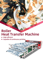 Nouvelle presse à chaud rotative automatique à rouleaux pour transfert textile, chauffage à l'huile, imprimante à plat pour papier de sublimation 800 mm