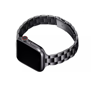 Crested — <span class=keywords><strong>Bracelet</strong></span> à maillons en acier inoxydable pour <span class=keywords><strong>Apple</strong></span> <span class=keywords><strong>Watch</strong></span>, pour <span class=keywords><strong>Apple</strong></span> <span class=keywords><strong>Watch</strong></span> série 7, iWatch, en acier inoxydable, 44,40m, avec adaptateurs - Product Image 6