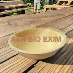 Ensemble de vaisselle jetable écologique en feuille de palmier, assiettes compostables pour la fête d'anniversaire et de mariage, commande minimum de 100 pièces - Product Image 1
