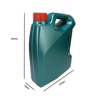 Vide 3.5 litre Double poignées huile lubrifiante bouteille d'emballage en plastique 3500ml bouteille en plastique pour voiture moto huile moteur