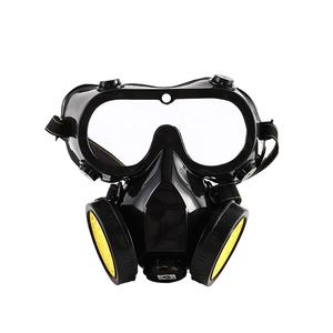 <span class=keywords><strong>Large</strong></span> Field Vision Gummis chutz masken Staub maske zum Schleifen Sprüh lackieren Gasmaske für den Bau-High Respirator - Product Image 1