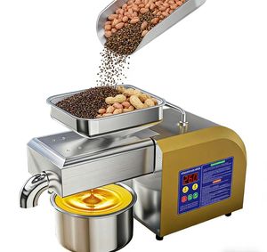 Máquina Comercial <span class=keywords><strong>de</strong></span> Prensado en Frío y Caliente <span class=keywords><strong>de</strong></span> <span class=keywords><strong>Aceite</strong></span>, Extractor Eléctrico Multifuncional <span class=keywords><strong>de</strong></span> <span class=keywords><strong>Aceite</strong></span> <span class=keywords><strong>para</strong></span> Cacahuete, Sésamo, Girasol y <span class=keywords><strong>Oliva</strong></span> - Product Image 4
