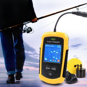 เครื่องหาปลา <span class=keywords><strong>Lucky</strong></span> FFC1108-1 Marine Side Scan <span class=keywords><strong>Sonar</strong></span> LCD พร้อมจอ LCD แสดงผล GPS ระยะ 100 เมตร พร้อมระบบแจ้งเตือน ขายดี อุปกรณ์ตกปลา - Product Image 5