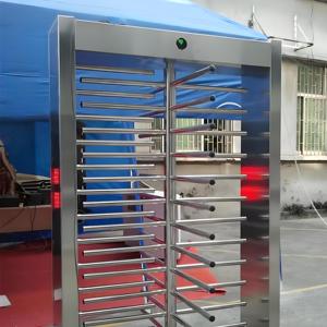 Cổng phòng tập thể dục Không giám sát Chiều cao đầy đủ Turnstile Kiểm soát truy cập An ninh Turnstile - Product Image 5