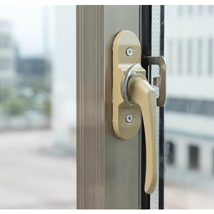 Hot Sale Modern Hotel Use <strong>Safety</strong> Crescent <strong>Window</strong> <strong>Lock</strong> for Sliding <strong>Windows</strong> Aluminum Alloy Material Easy Installation - Product Image 1