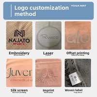 Serviette de yoga et de Pilates antidérapante, absorbante, en microfibre, lavable en machine, portable, motif fleur de prunier