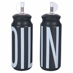 Juego de condimentos BIGISMORE MENAGE, 4 piezas, negro - Product Image 2