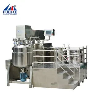 FULUKE SUS316 emulsifying machine for cosmetics 100l emulsify heat tank ritamulse scg emulsification wax cake gel emulsifier