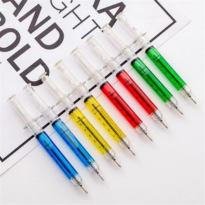 Plastic <b>Pen</b> Syringe <b>Pens</b> logo Customized Cute School Supplies - Product Image 5
