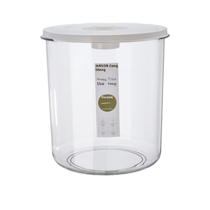 Jenson trong suốt PET + PP nhựa chân không lưu trữ hộp BPA miễn phí kín 6-10l công suất hiện đại Thiết kế hình tròn - Product Image 6