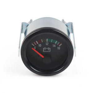 Voltímetro de Tipo Puntero de 52 mm para Motores Marinos Automotrices y Vehículos de Construcción - Mide Resistencia, Corriente Continua y Alterna, Rango de 8-16 V - Product Image 4