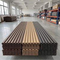 Panneau mural extérieur HALONG en WPC pour bardage extérieur, panneau composite bois-plastique, imperméable, résistant aux UV