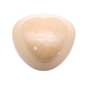 Inserti Adesivi Bifacciali Ispessiti Invisibili a Triangolo per Reggiseno, Cuscinetti per Seno in Spandex/Nylon, Eleganti e Sportivi, per Seni Piccoli che Appaiono Più Grandi - Product Image 2
