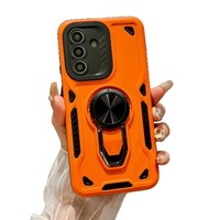 Coque de protection antichoc unie avec anneau rotatif pour S26 Ultra et A57/A17, compatible transfrontalier, avec découpe de précision