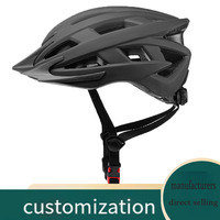 Casque de vélo réglable léger en PVC pour moto, VTT et vélos de route – Jeunesse et adulte – Boucle de sécurité pour cyclisme et escalade