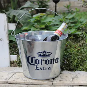 Chất Lượng Cao Kim Loại Thép Không Gỉ Bar Công Cụ Biểu Tượng Tùy Chỉnh & Màu <span class=keywords><strong>Ice</strong></span> Cooler Xô Champagne & Bia <span class=keywords><strong>Ice</strong></span> <span class=keywords><strong>Bucket</strong></span> - Product Image 6