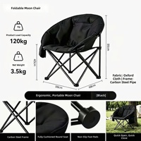 Chaise de camping pliante chauffante robuste avec USB, siège rembourré réglable en température pour l'hiver, la pêche, les pique-niques, la terrasse, le jardin et la cour.