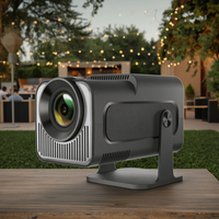 Mini projecteur portable 4k hy320 Android11 double projecteur Wifi6 natif 1080P Home cinéma HY320 Android11 double projecteur Wifi6