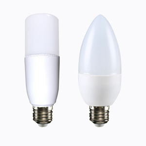 หลอดไฟ LED ทรงกระบอก 5W 10W ขั้ว E27 อลูมิเนียมเคลือบพลาสติก กระแสคงที่ แสงสีขาว - Product Image 2