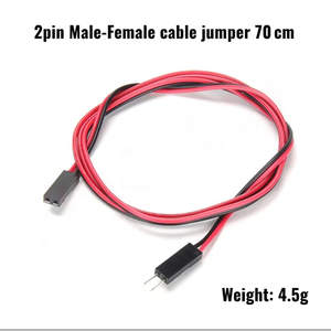 Câble de raccordement Dupont 2/3/4 broches 70 cm mâle-femelle pour Arduino, platine <span class=keywords><strong>d</strong></span>'expérimentation, <span class=keywords><strong>imprimante</strong></span> <span class=keywords><strong>3D</strong></span>, câblage électronique DIY - Product Image 3