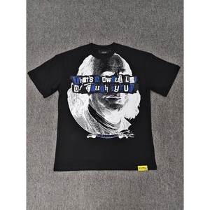 T-shirt vintage en pur coton pour homme, coupe ample, respirant - Product Image 6